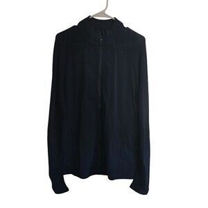 Tom Brady Brand Jacket Men's Size Large Stone Navy Engineered Knit Hybrid